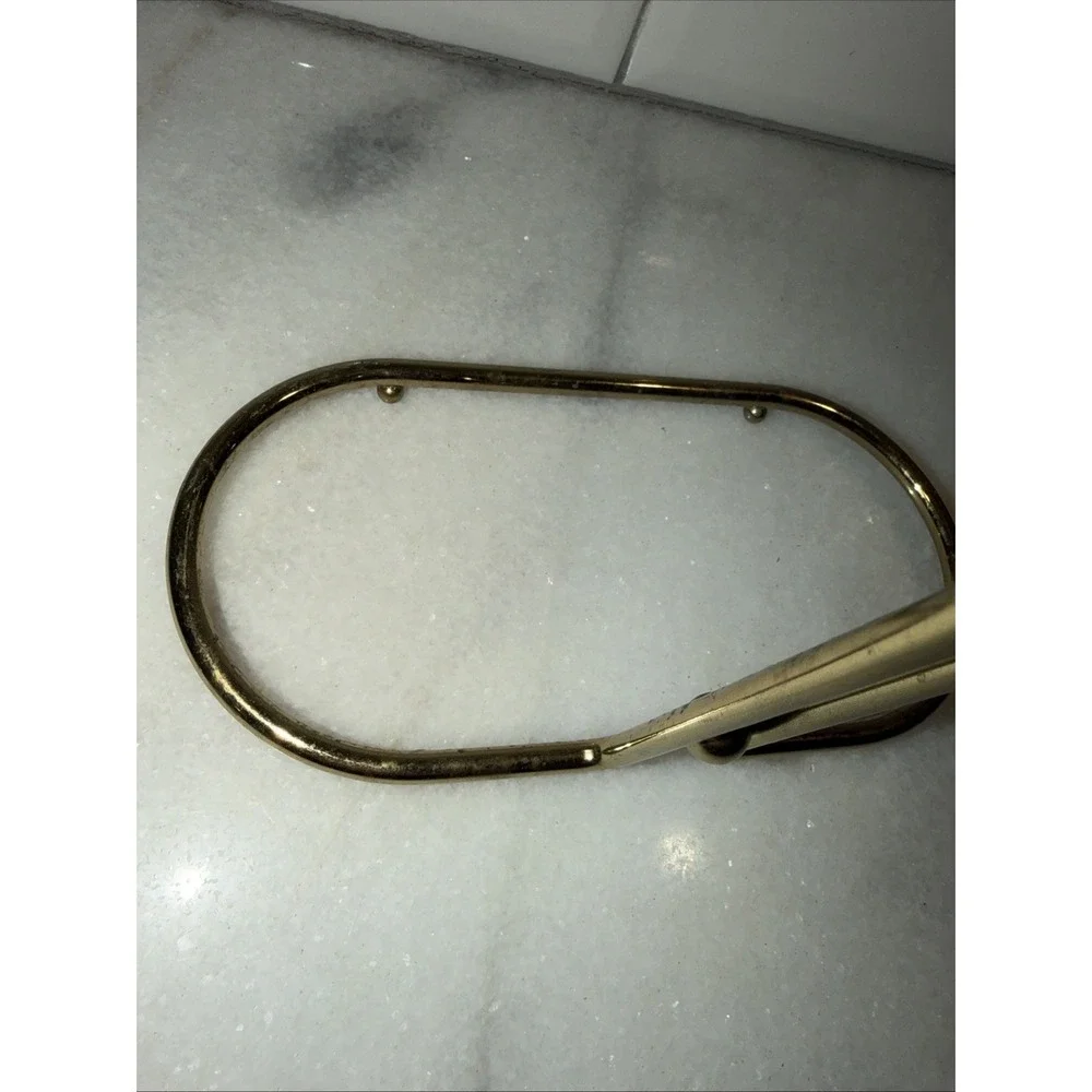 Vintage Gold Metal‎ Hand Towel Stand Holder GW994